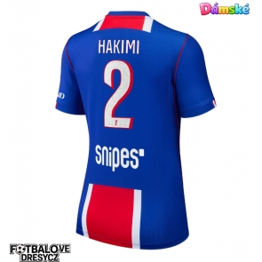 Paris Saint-Germain Achraf Hakimi #2 Dámské Domácí Dres 2026-27 Krátký Rukáv